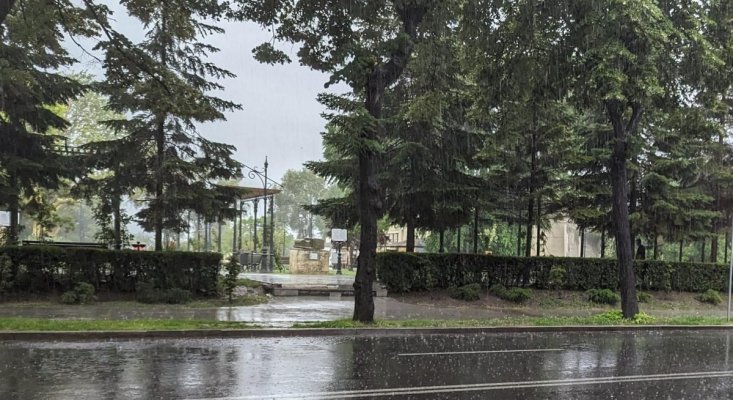 Cod galben de fenomene meteorologice periculoase la Constanța