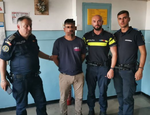 Deținutul care nu a mai revenit la penitenciar, depistat de polițiști în stațiunea Neptun