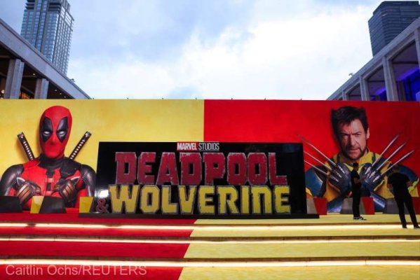 Filmul „Deadpool & Wolverine“ îşi continuă dominaţia în box-office-ul nord-american