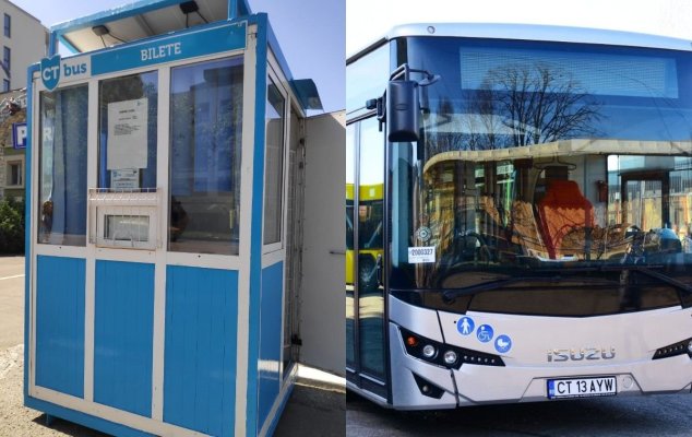 CT Bus: Tonete de bilete pentru autobuz, închise