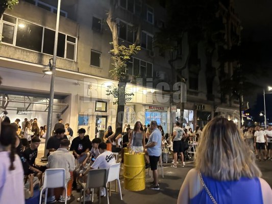 Bulevardul Tomis a prins viață și în acest weekend, la Constanța Coffee Break 