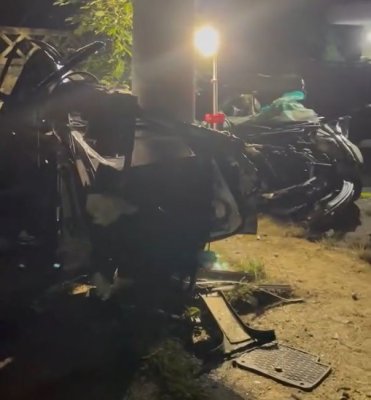 Tragedie fără margini! Doi polițiști au murit pe loc în urma unui teribil accident VIDEO