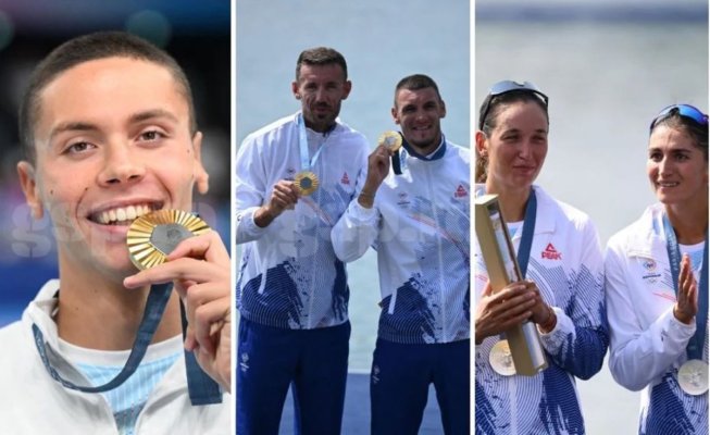 România pe locul 11 în clasamentul medaliilor la Jocurile Olimpice de la Paris 2024 