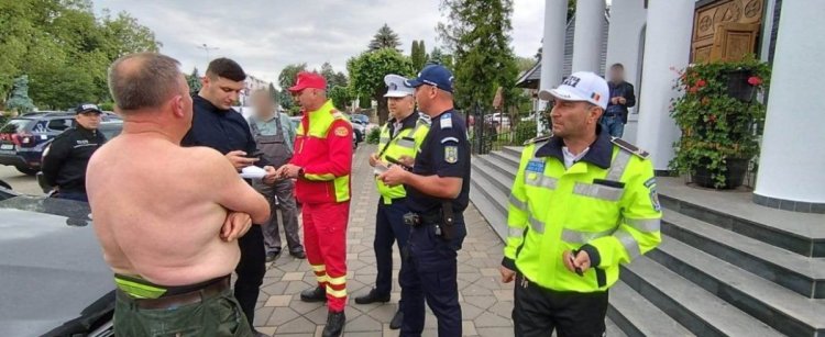 Bătaie ca în filme în fața unei biserici din Constanța