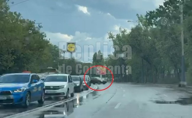 În Constanța, șoferii au început să conducă cum vor ei! Video