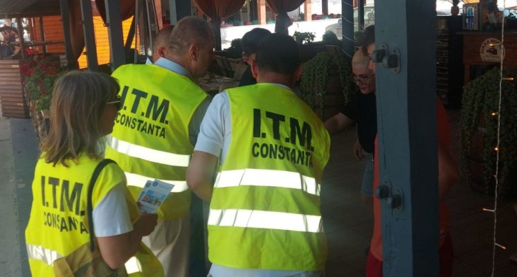 Amenzi de peste 350.000 lei, date de ITM Constanța, în campania de control, pe litoral