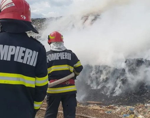 Pompierii, solicitați să intervină la un incendiu izbucnit la Medgidia