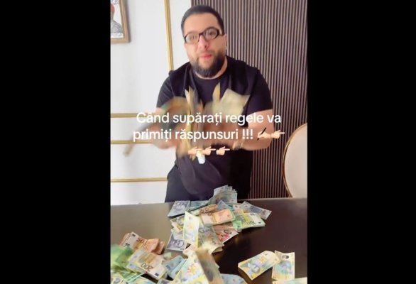 Tzancă Uraganu se laudă cu teancurile de bani făcute într-o singură noapte! Video