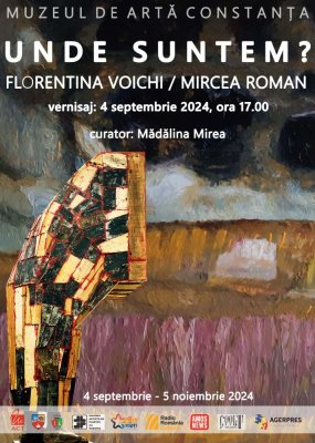 Muzeul de Artă Constanța găzduiește, în perioada 4 septembrie – 5 noiembrie 2024, expoziția UNDE SUNTEM?