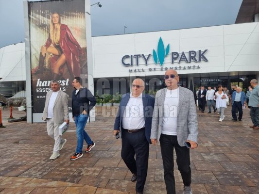 Stroe și Dumitrache, prin City Mall la ”cumpărături”... de voturi pentru Ciolacu și PSD. Video