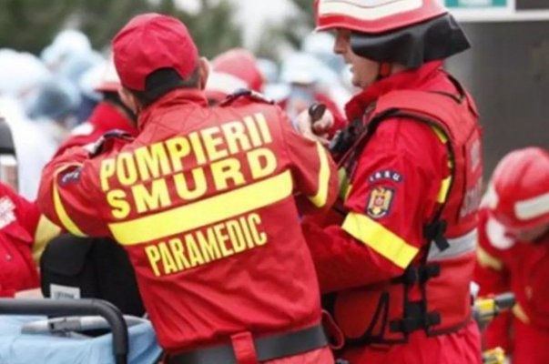 Accident rutier pe autostrada A4. Un copil de 6 ani a ajuns la spital