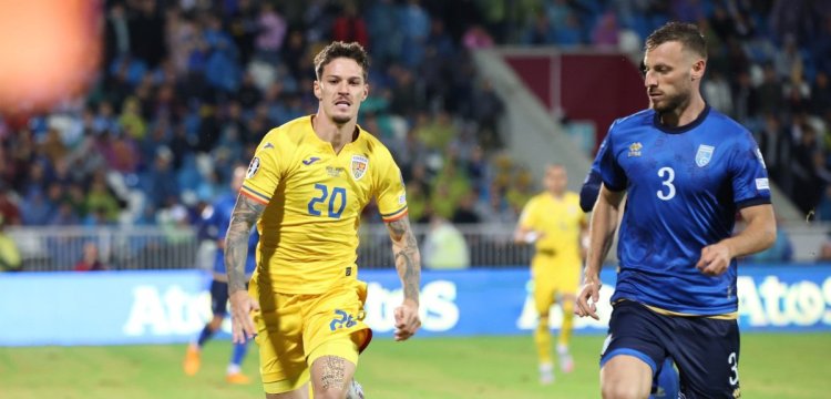 ACUM! Kosovo - România 0-2. După golul lui Man, Răzvan Marin a marcat din penalty