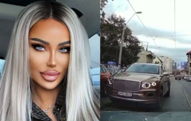 Bianca Drăgușanu, înjurată de un șofer, după ce a mers cu mașina pe contrasens. Video