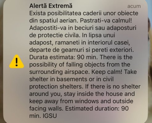 Rușii atacă puternic la granița cu România: S-a emis mesaj RO-Alert pentru Tulcea