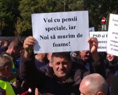 Protest în fața Guvernului! Minerii, energeticienii și metalurgiștii din toată țara vor intra în grevă