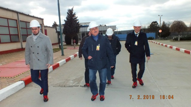 Nuclearelectrica Cernavodă, vizitată de vicepremierul Viorel Ștefan
