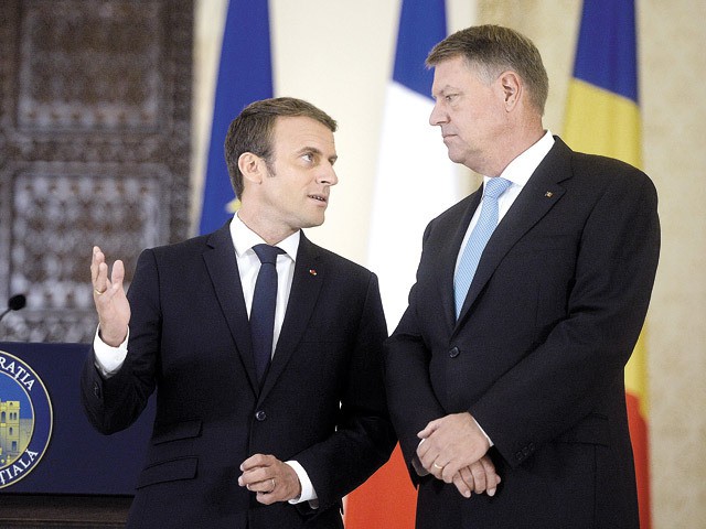 Klaus Iohannis anunță că Emmanuel Macron i-a spus că o susține pe Laura Codruța Kovesi la șefia Parchetului European și că Franța își retrage candidatul