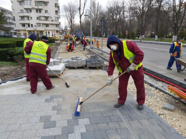 Primăria Constanța continuă reabilitarea mai multor zone din oraș în luna aprilie