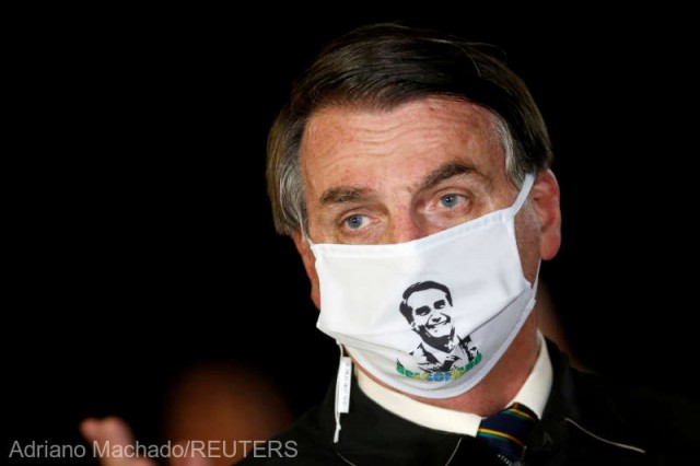 Coronavirus: Preşedintele Bolsonaro a fost supus unui test, după simptome de COVID-19