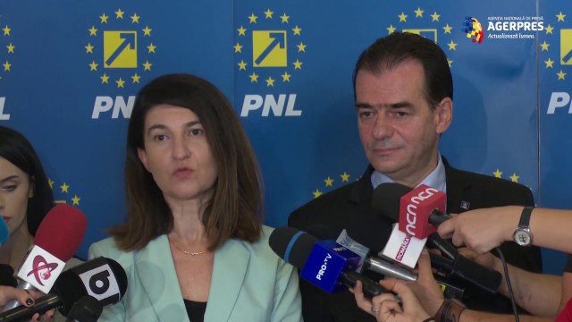Ludovic Orban şi Violeta Alexandru deschid lista de candidaţi a PNL Bucureşti la Camera Deputaţilor