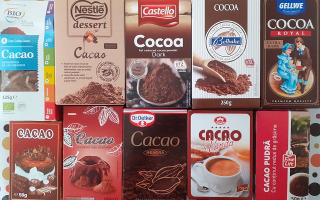 ATENȚIE! Hipermarketurile VÂND pudră de CACAO cu SODĂ caustică!