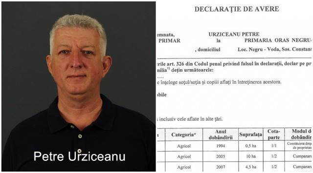 AVEREA primarului din Negru Vodă, Petre Urziceanu, s-a DUBLAT în ultimii patru ani