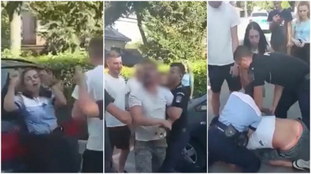 Polițiști agresați în Botoșani, de prietenii celui pe care doreau să-l încătușeze. VIDEO!