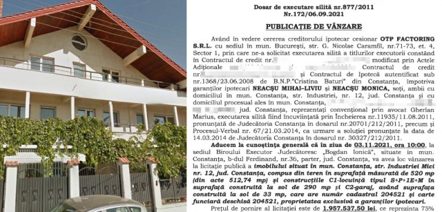 VILA și terenul DIRECTORULUI tehnic de la CET, executate SILIT!