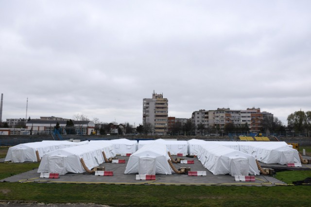SPITALUL modular de pe Stadionul PORTUL, redeschis pentru pacienții din Spitalul de Boli Infecțioase