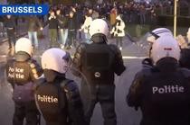 Proteste anti restricții la Bruxelles: Ciocniri între manifestanți și forțele de ordine