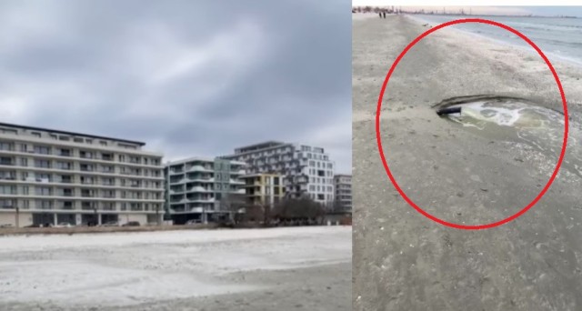 Dezvoltatorul unui ansamblu de lux din Mamaia, prins când deversa apa uzată în mare! Video