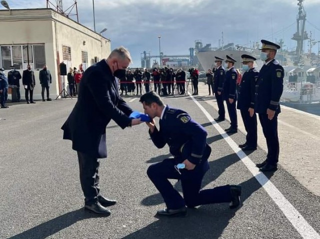 Miștouri între polițiști, în urma vizitei lui Bode în Portul Constanța! Video