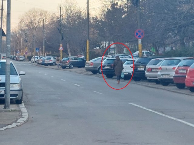 Constanța, orașul în care mașinile stau pe trotuar și pietonii merg pe stradă! Video