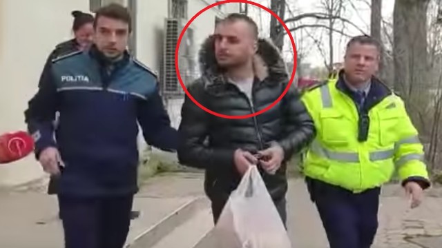 Individul care scuipa la ieșire din Secția de Poliție, fițe și figuri în pușcărie! Video