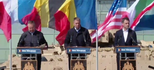 Ciucă, la Mihail Kogălniceanu: Să fim pregătiți, în cazul în care criza se extindă aproape de granița noastră