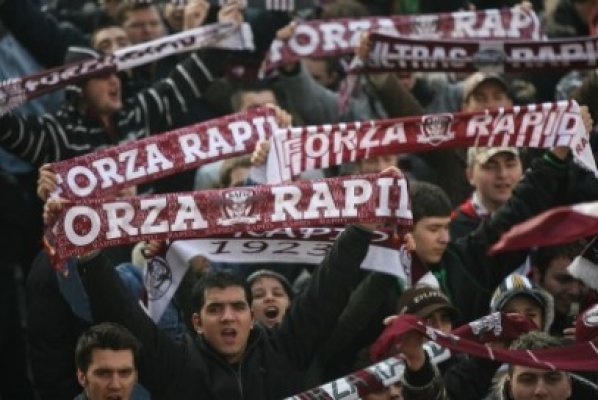 S-au săturat! Galeria Rapidului, boicot general pentru meciul cu CFR Cluj